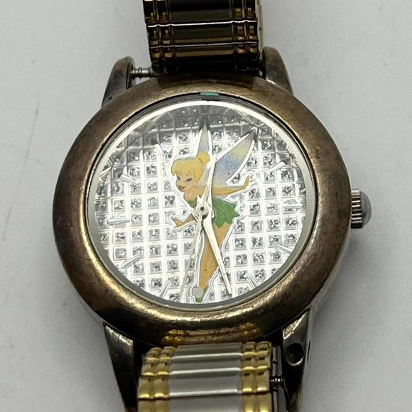 Silver gold tinkerbelle watch - Picture 2 of 3